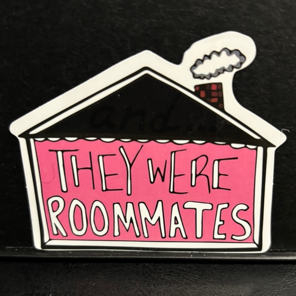 ROOMATES STICKER - Picture 1 of 1